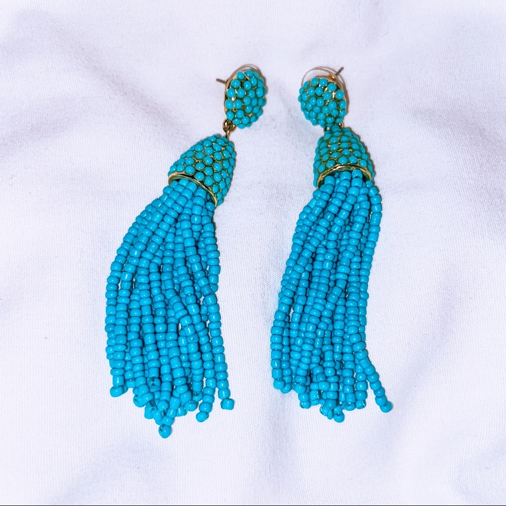 Blue BaubleBar earrings